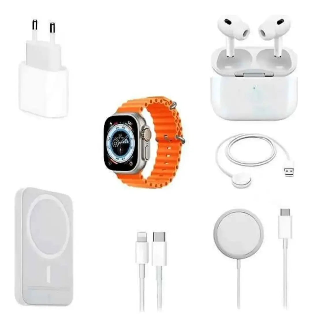 Smartwatch X8 Ultra + Mega Pack 7-en-1 ⚡