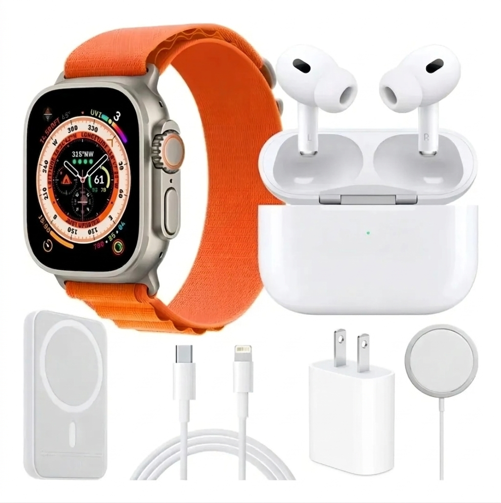 Smartwatch X8 Ultra + Mega Pack 7-en-1 ⚡
