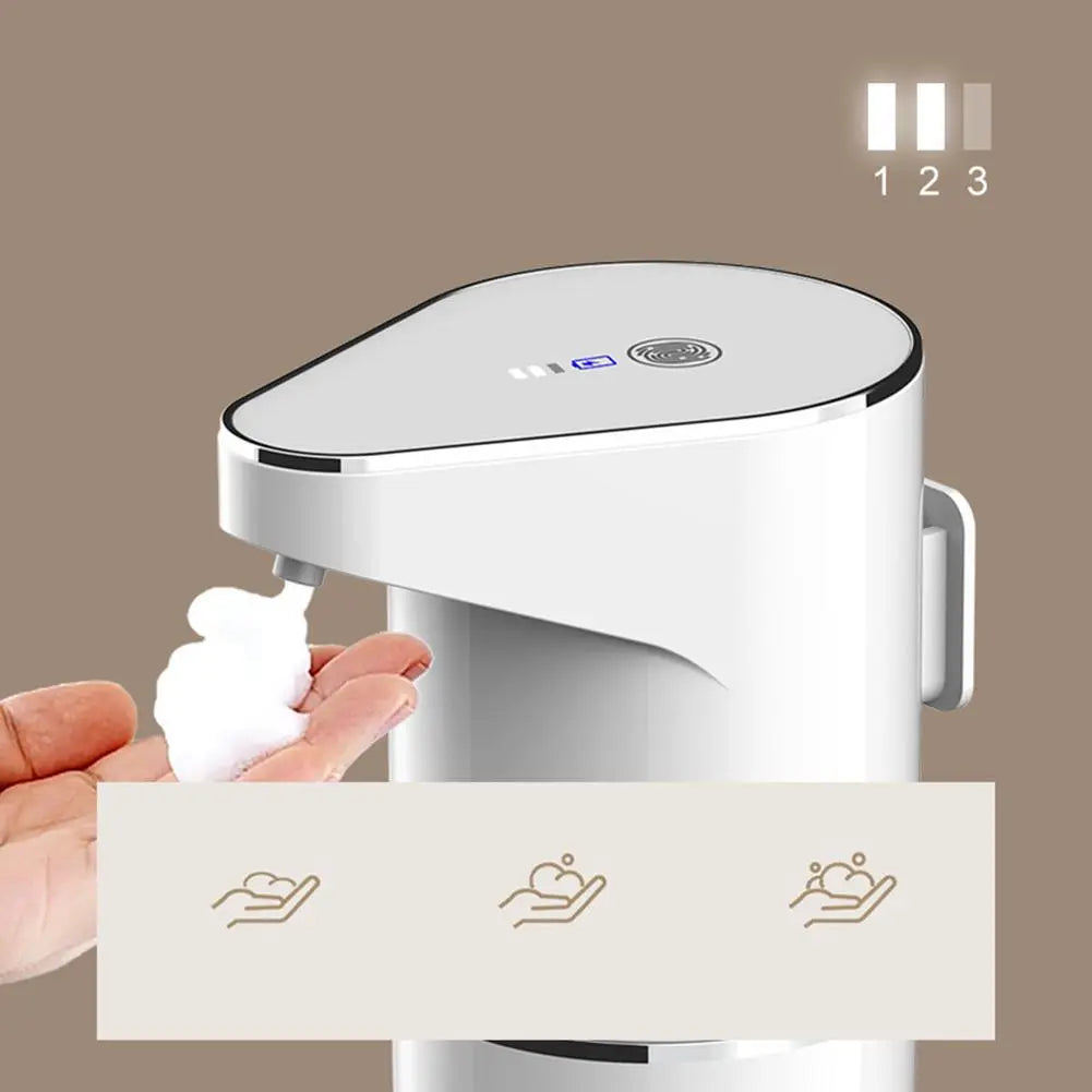Dispensador Automático de Jabón con Sensor Inteligente – Recargable y sin contacto