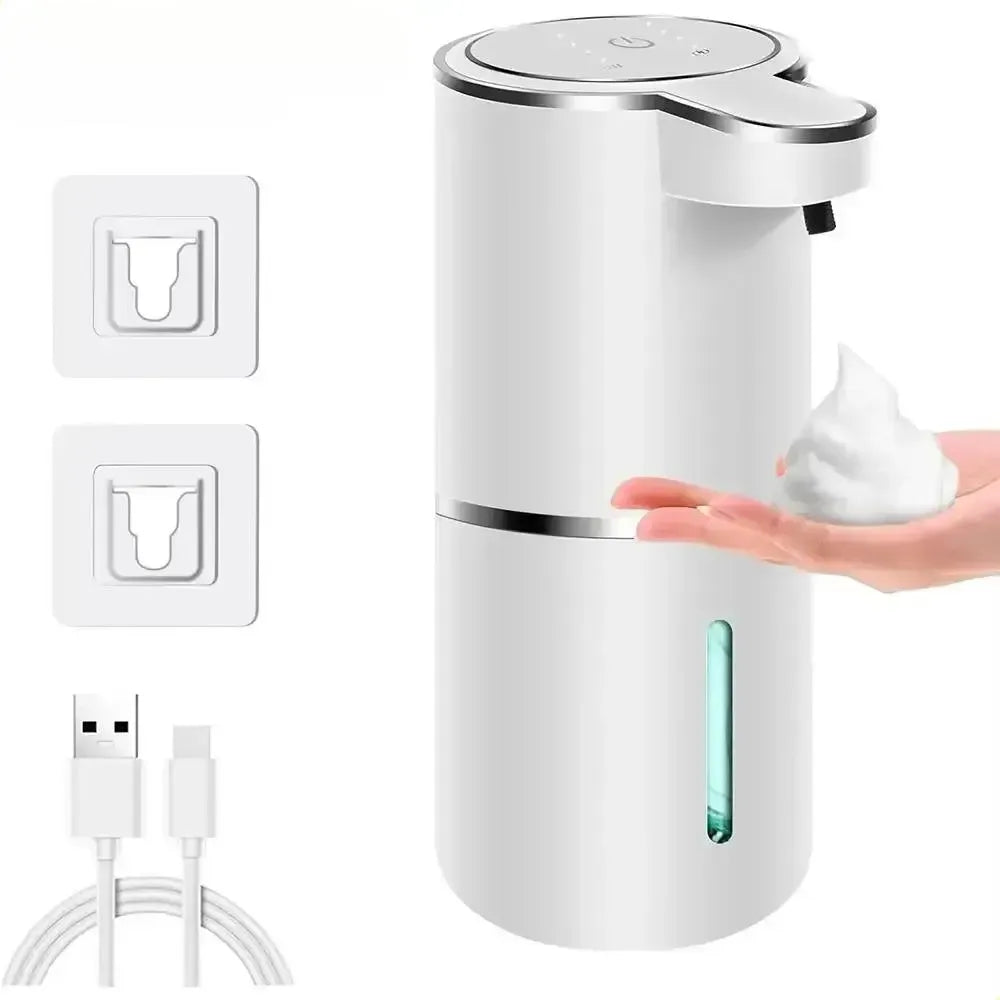Dispensador Automático de Jabón con Sensor Inteligente – Recargable y sin contacto